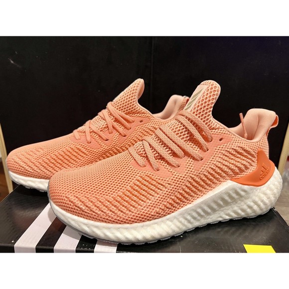 Size 6 & 8.5 Adidas Alphaboost Semi Coral Glow Pink Men\'s Running Shoes F33947 main image 5